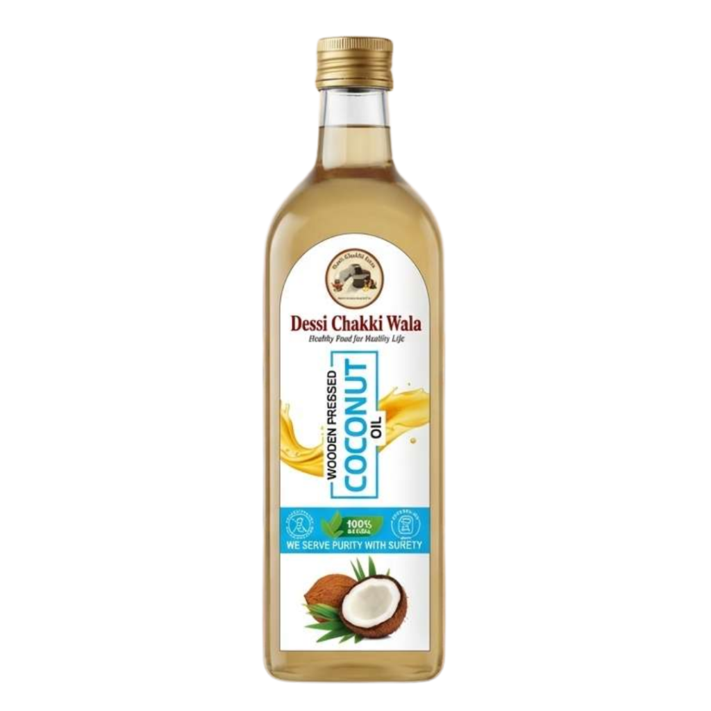 Wooden Press Coconut Oil