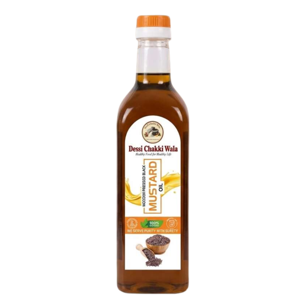 Wooden Press Black Mustard Oil
